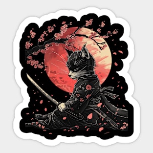 Cat Ninja Journeys Whiskered Sticker